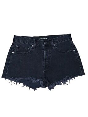 Aritzia Denim Forum The Ex Boyfriend High Rise Denim Shorts